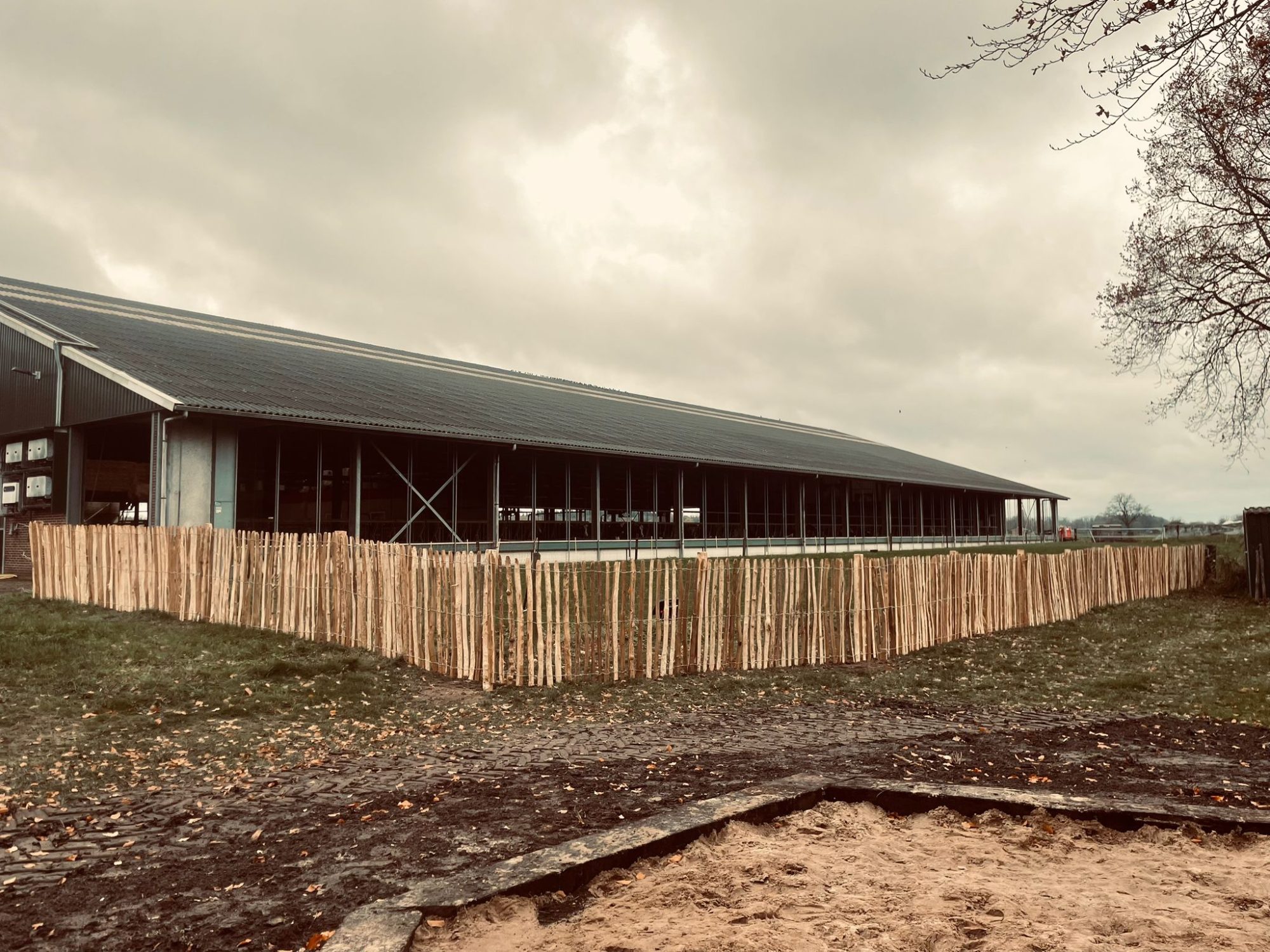 Kastanje hekwerk 120 cm