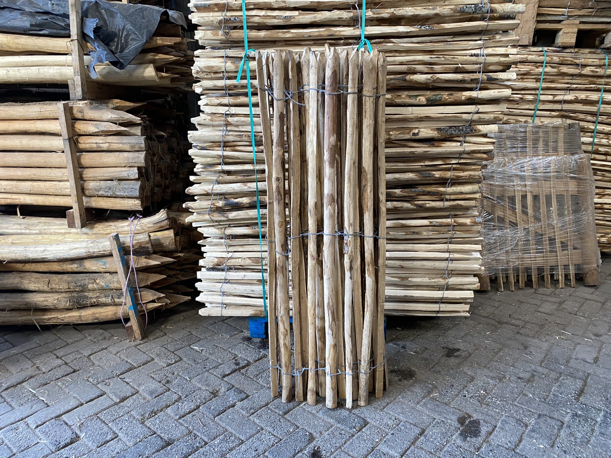 Kastanje hekwerk 150 cm