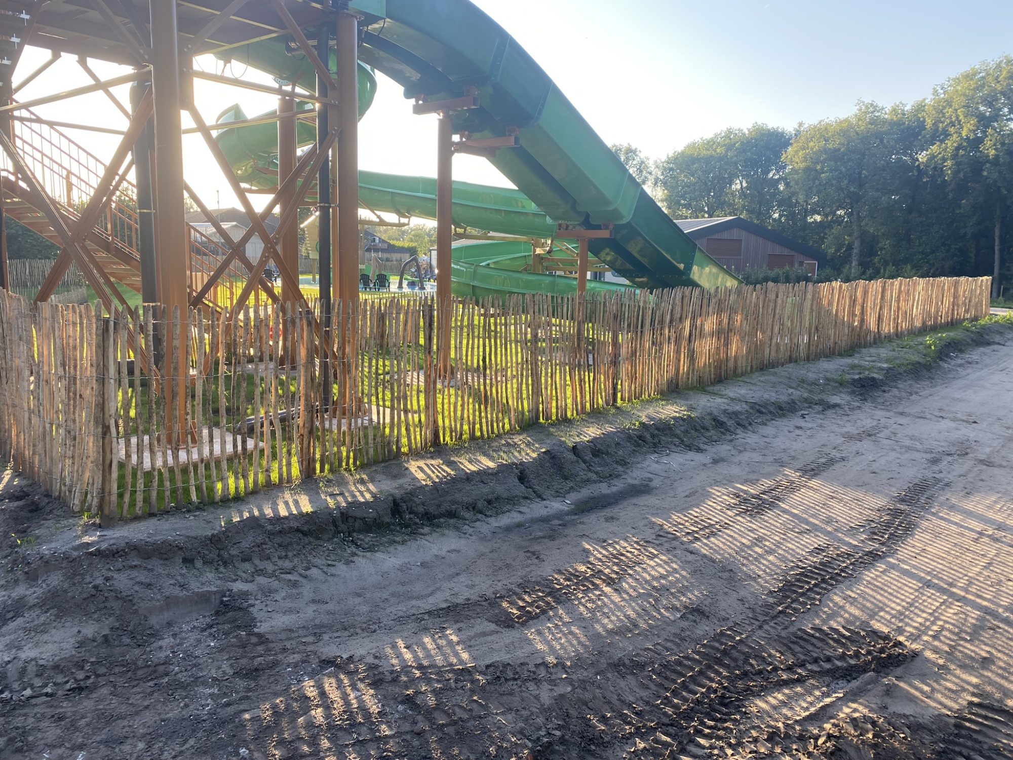 Kastanje hekwerk 150 cm