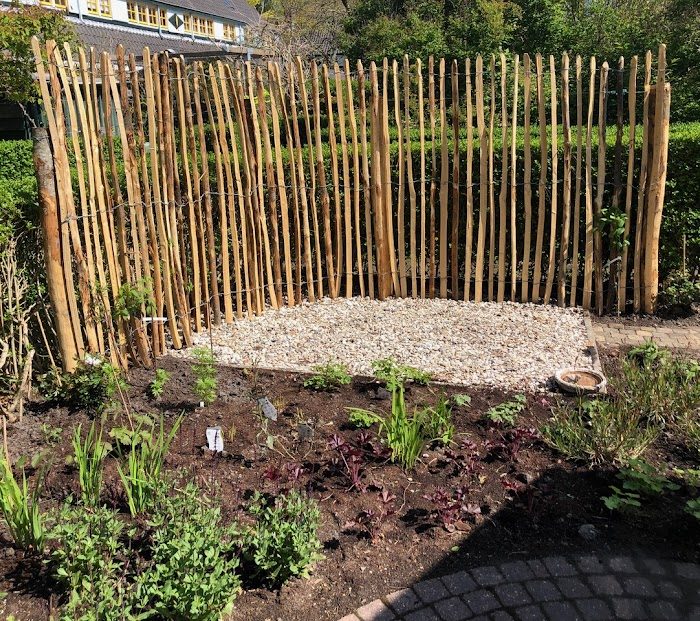 Kastanje hekwerk 180 cm