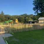 Kastanje hekwerk 150 cm