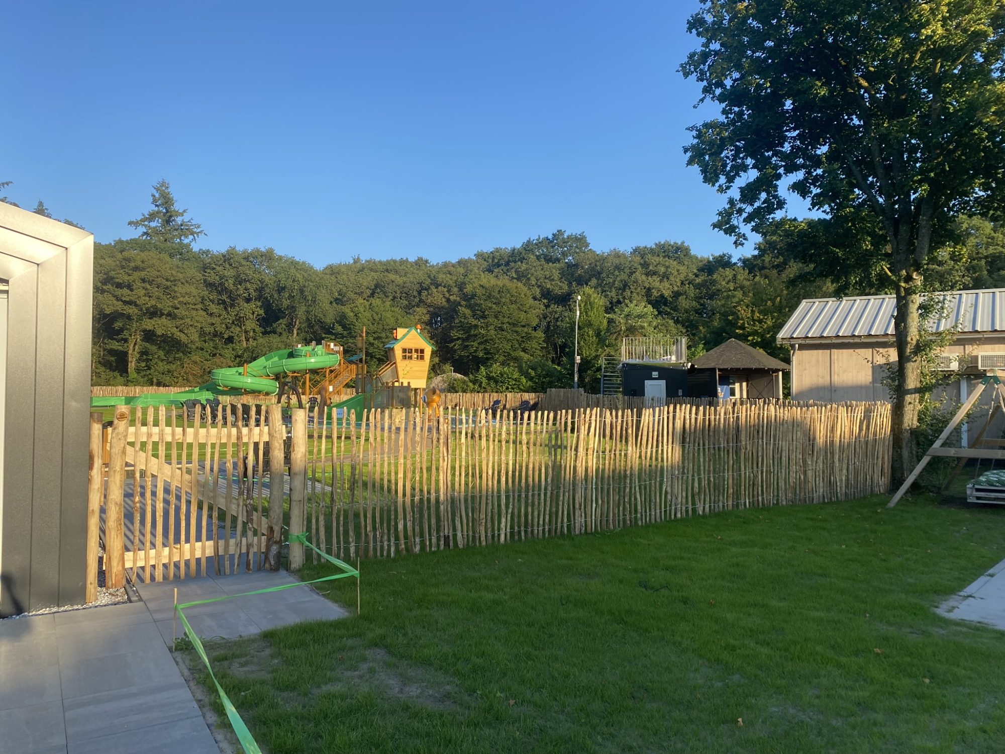 Kastanje hekwerk 150 cm