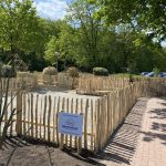 Kastanje hekwerk 100 cm