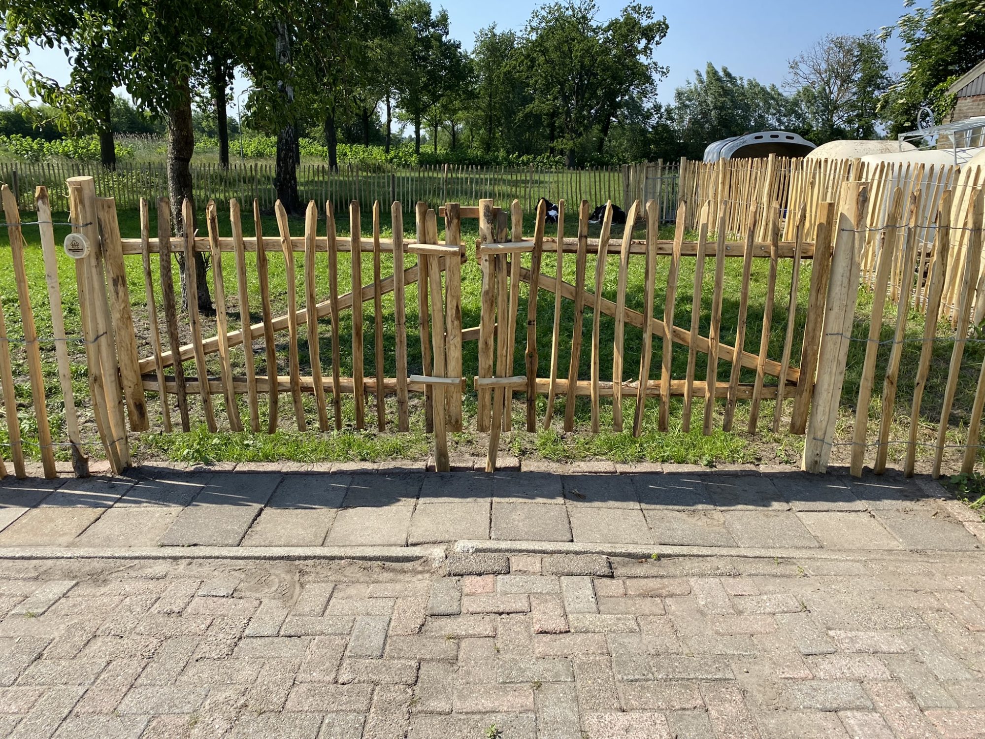 Kastanje poort dubbel