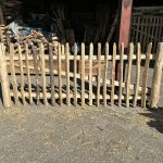 Kastanje tuinpoort 75 cm