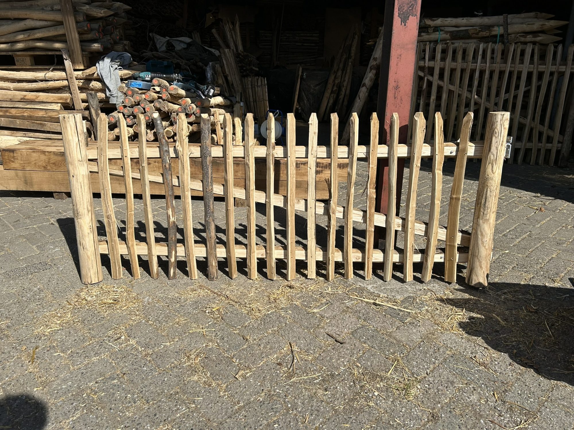 Kastanje tuinpoort 75 cm