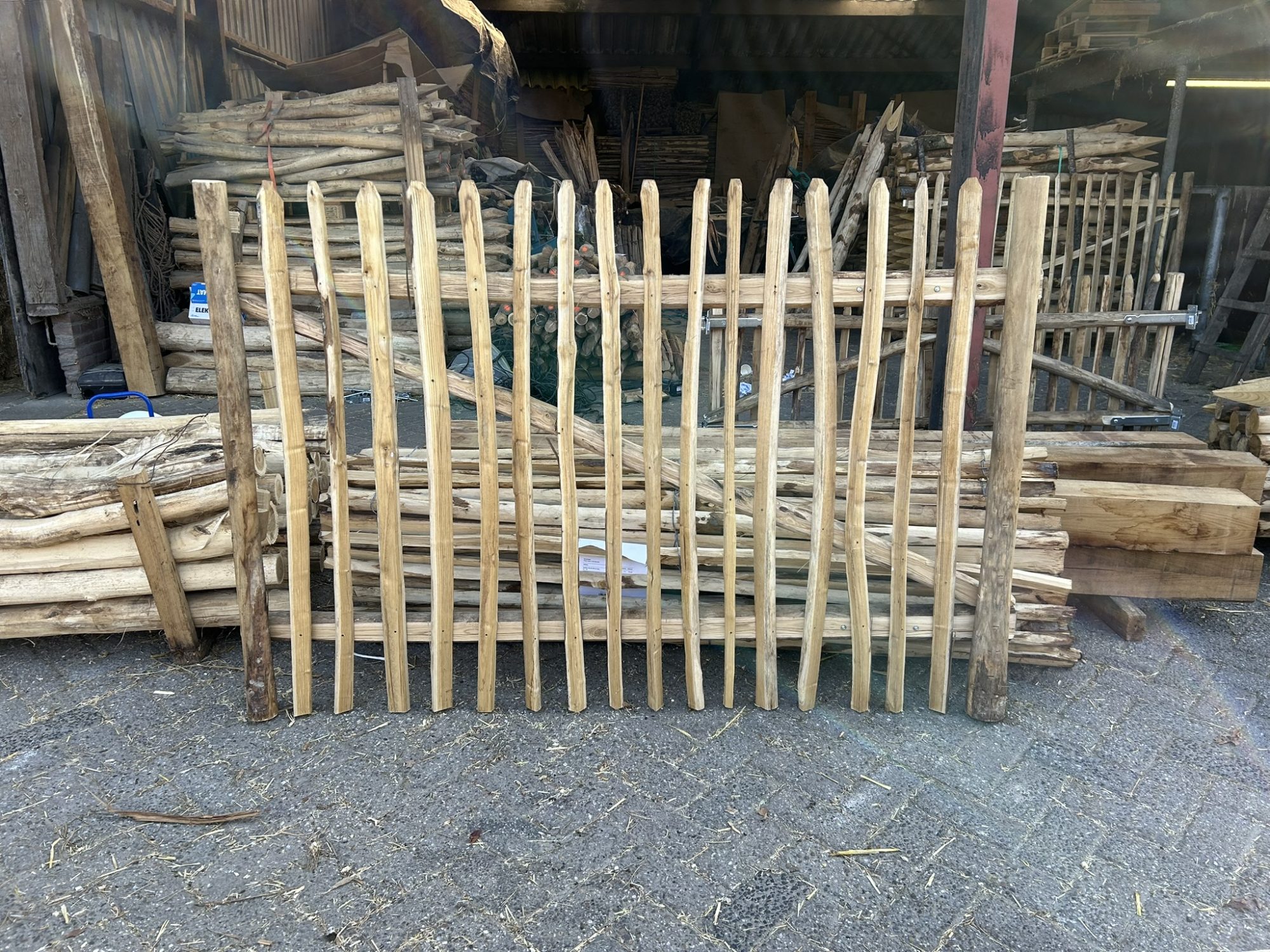 Kastanje tuinpoort 100 cm