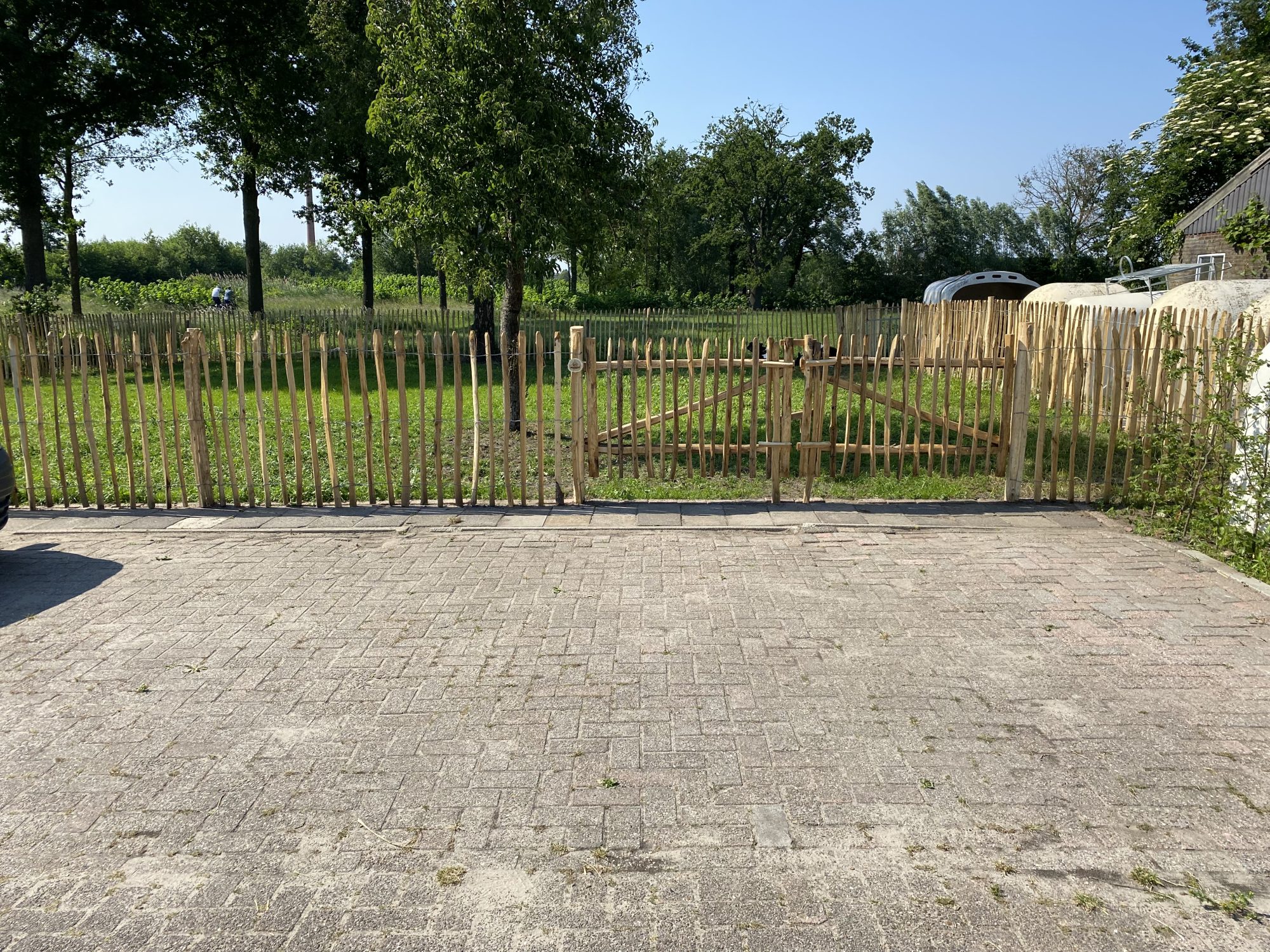 Kastanje hekwerk 120 cm