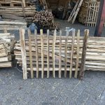 Kastanje tuinpoort 80 cm