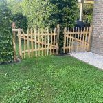 Kastanje tuinpoort 80 cm