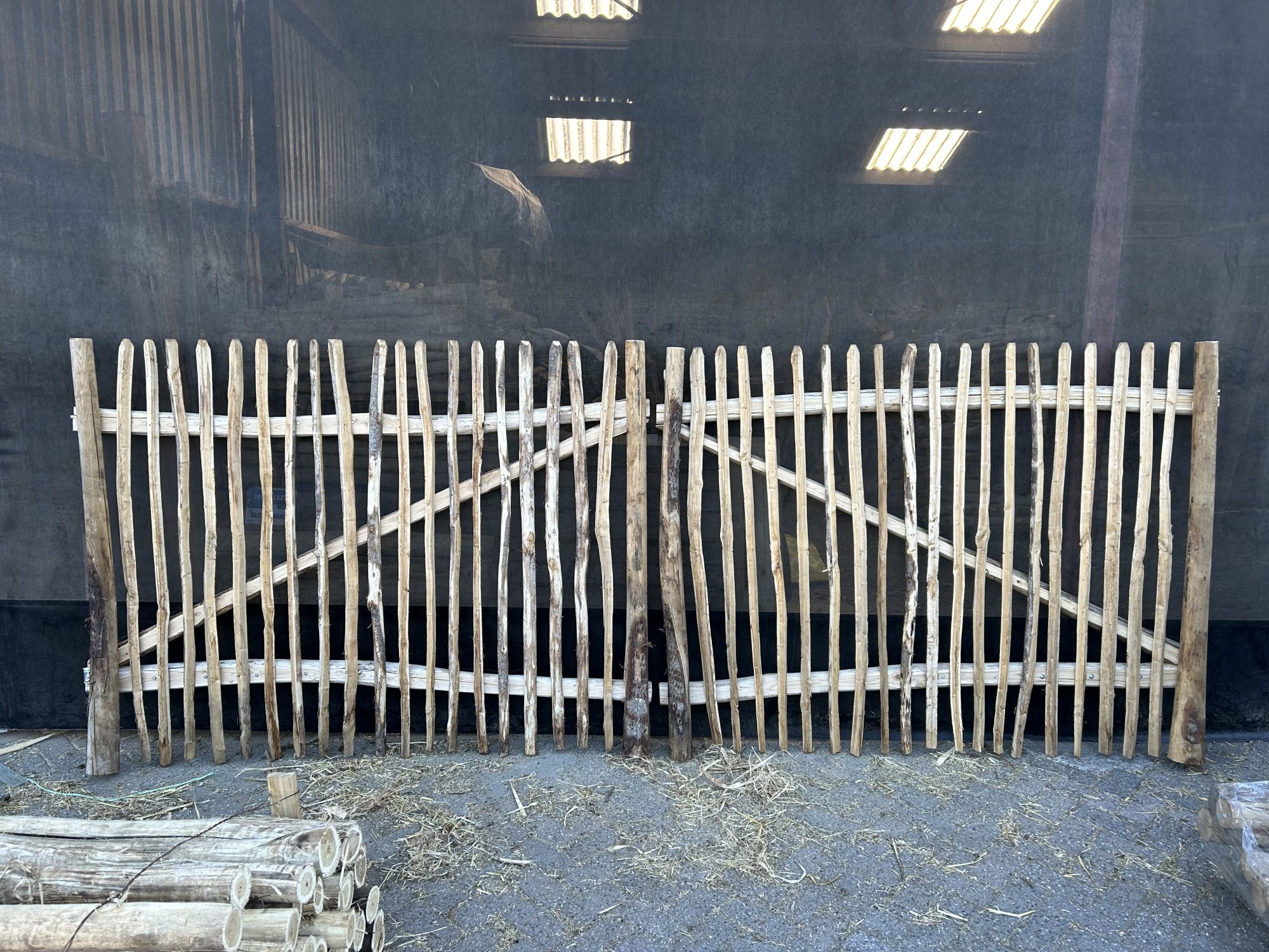 Kastanje tuinpoort 120 cm