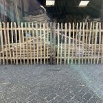 Kastanje tuinpoort 120 cm