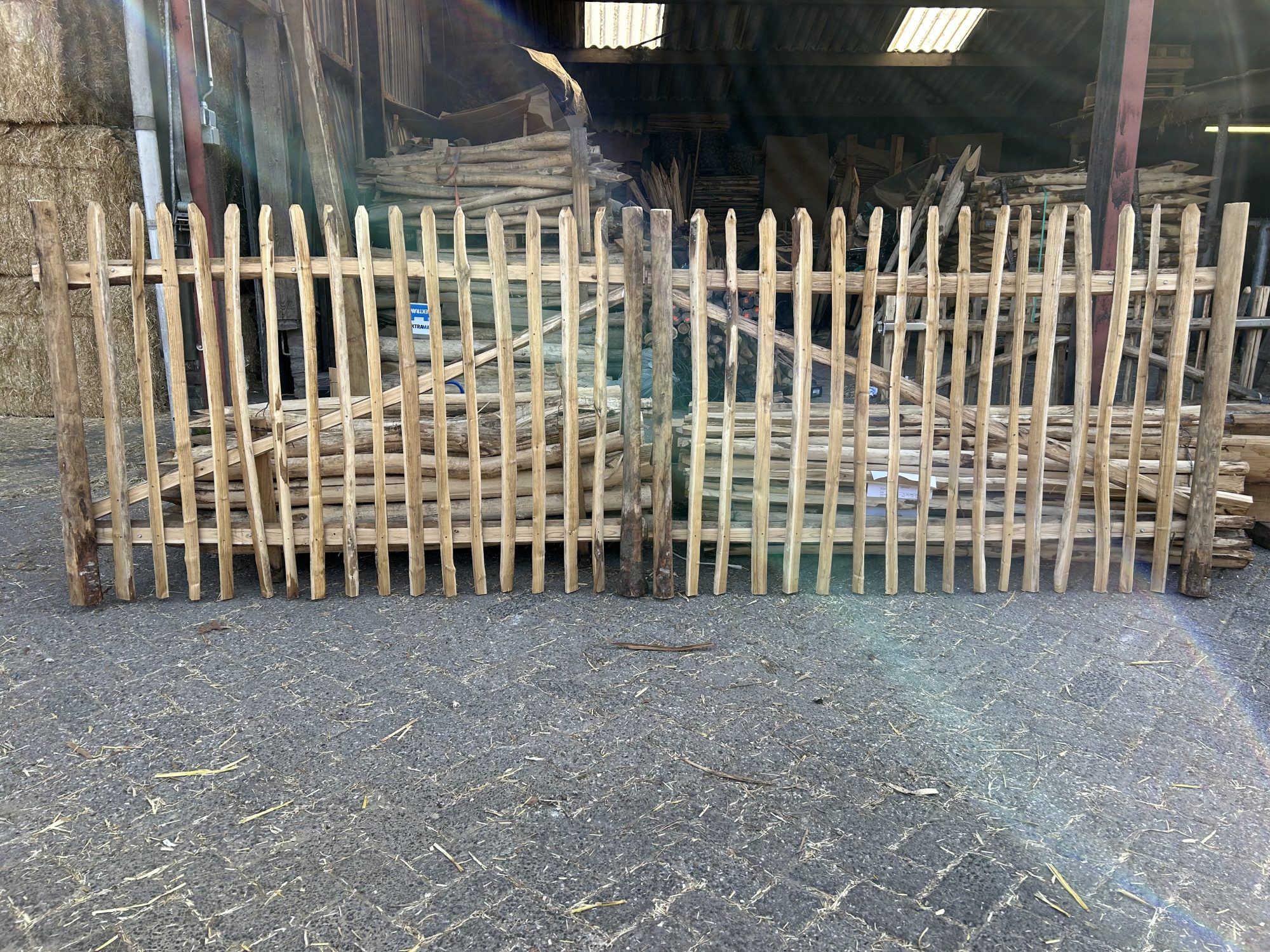 Kastanje tuinpoort 120 cm