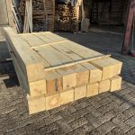 Robinia paal 15x15