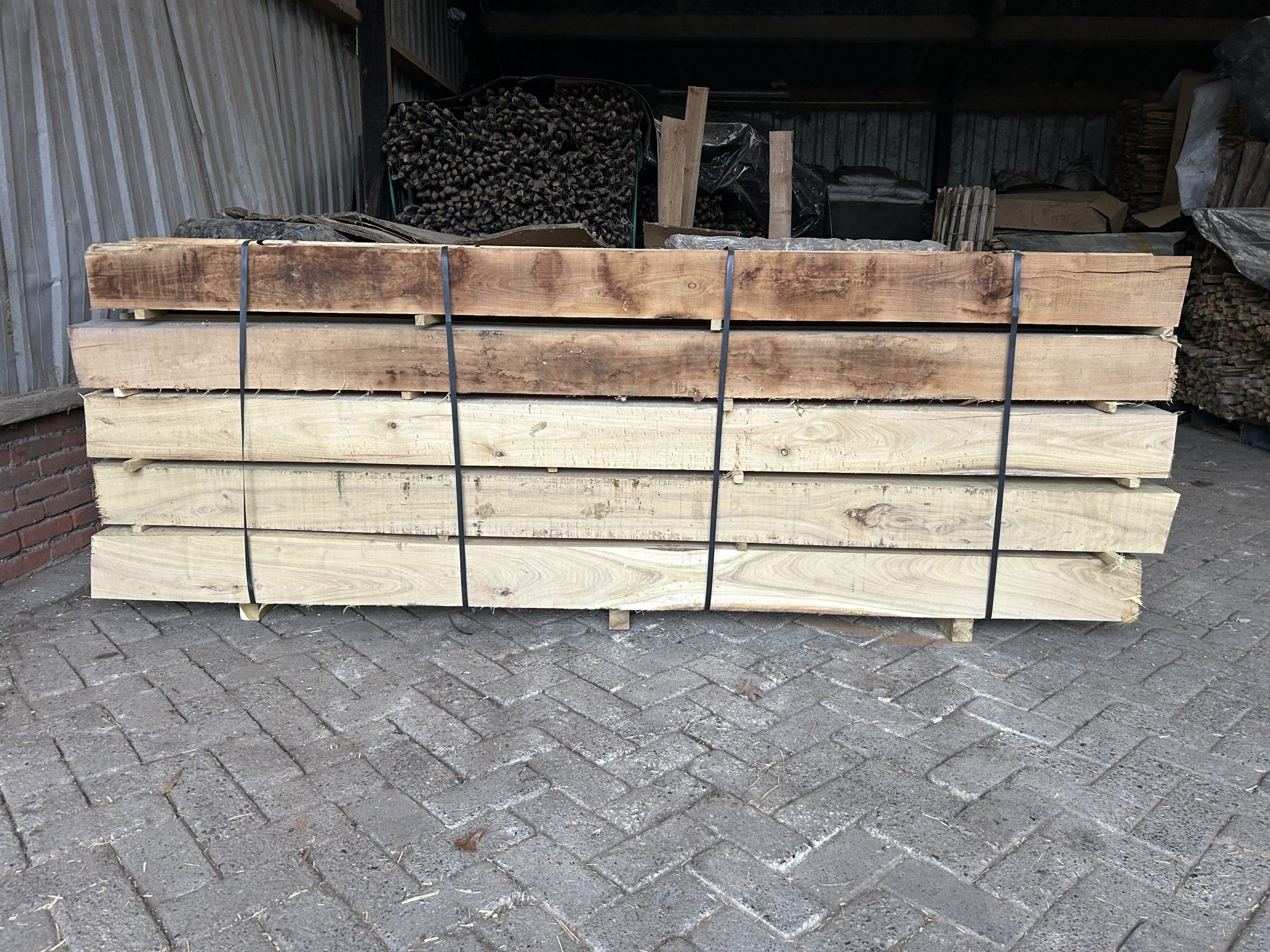Robinia paal 15x15