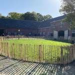 Kastanje hekwerk 100 cm