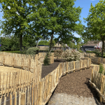 Kastanje hekwerk 100 cm