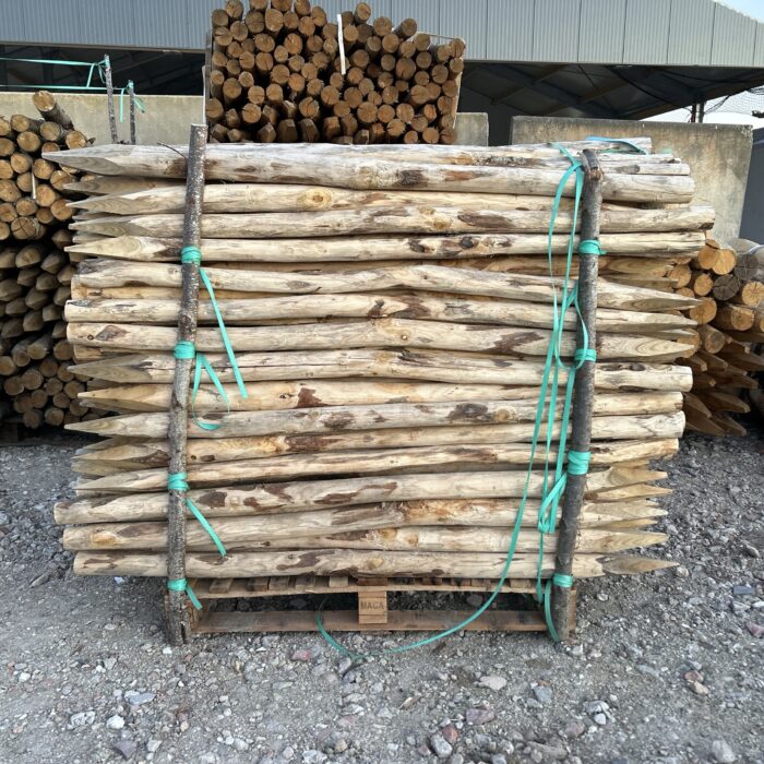 Kastanje paal ø 6-8 cm