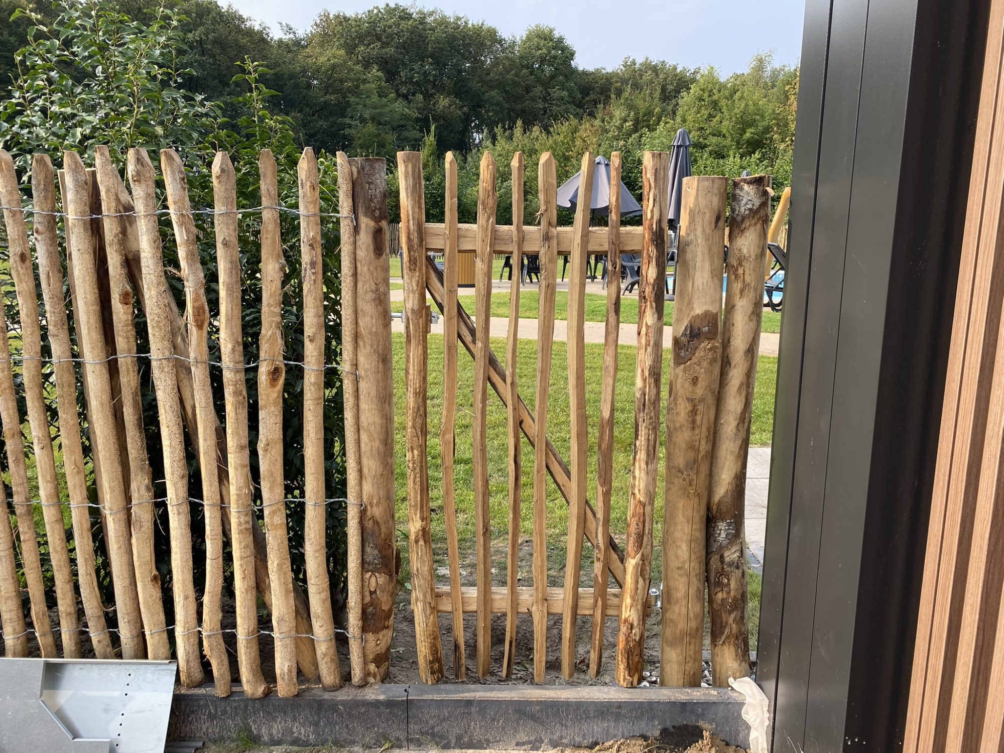 Kastanje tuinpoort 150 cm