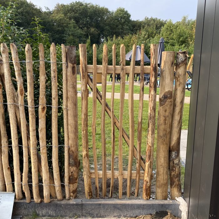 Kastanje tuinpoort 150 cm