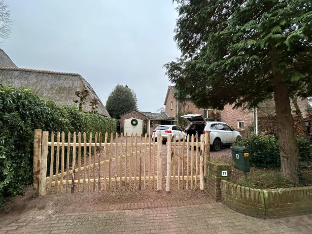 Kastanje tuinpoort 100 cm