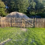 Kastanje tuinpoort 150 cm