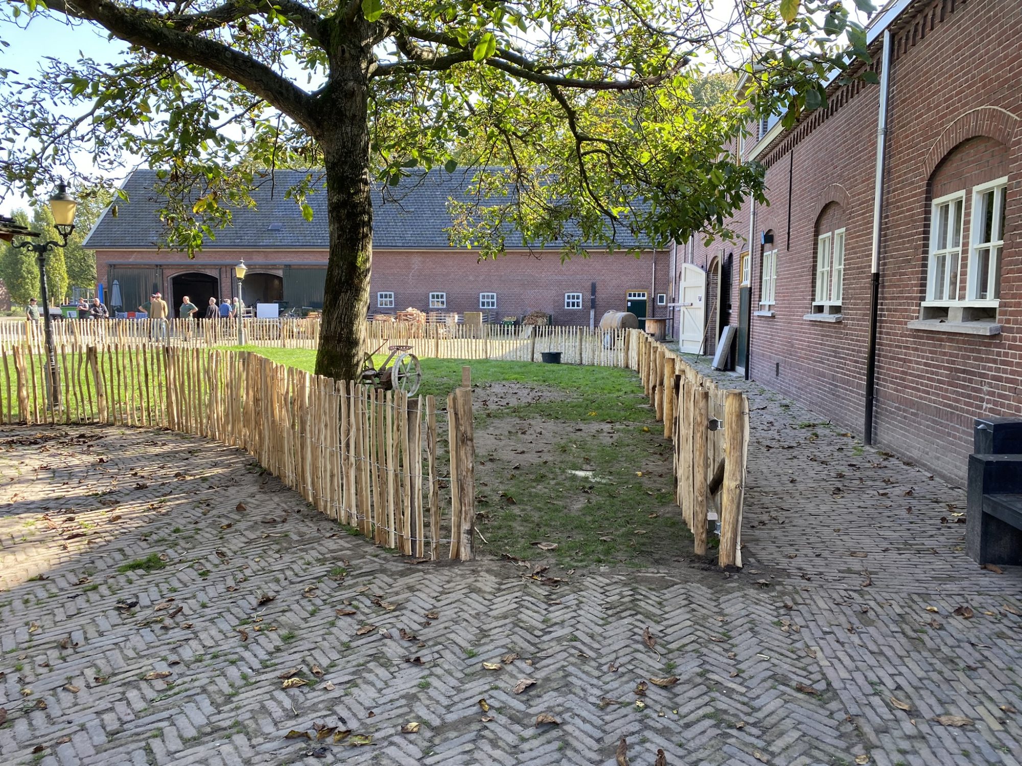 Kastanje tuinpoort 100 cm