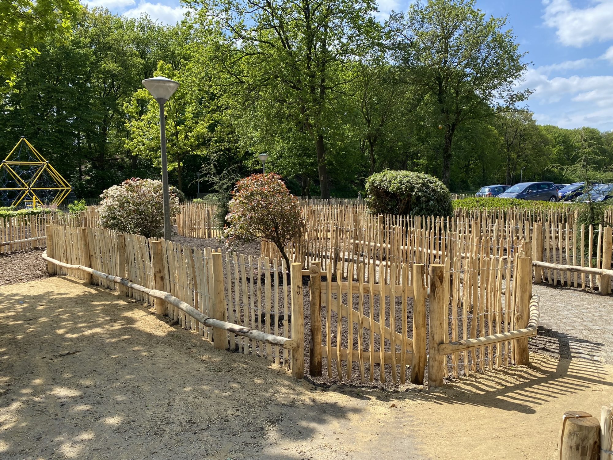 Kastanje tuinpoort 100 cm