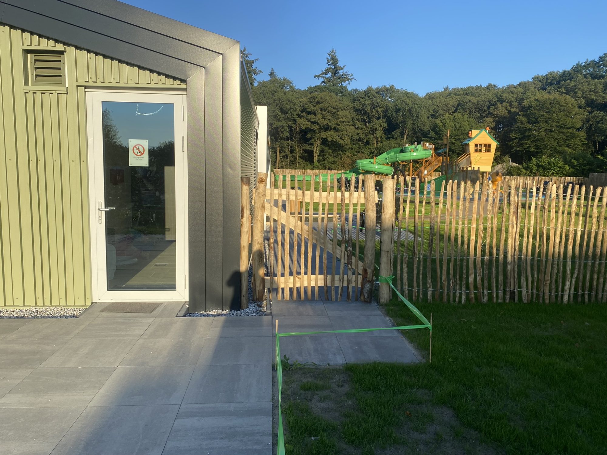 Kastanje tuinpoort 150 cm