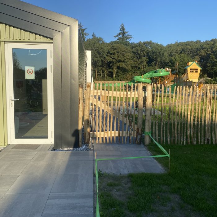 Kastanje tuinpoort 150 cm