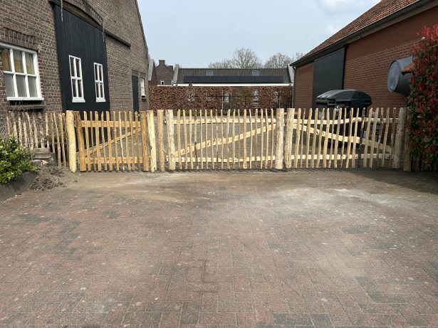 Kastanje tuinpoort