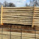 Robinia palen 8-10 cm