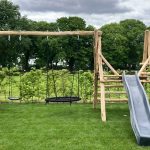 Robinia palen schommel